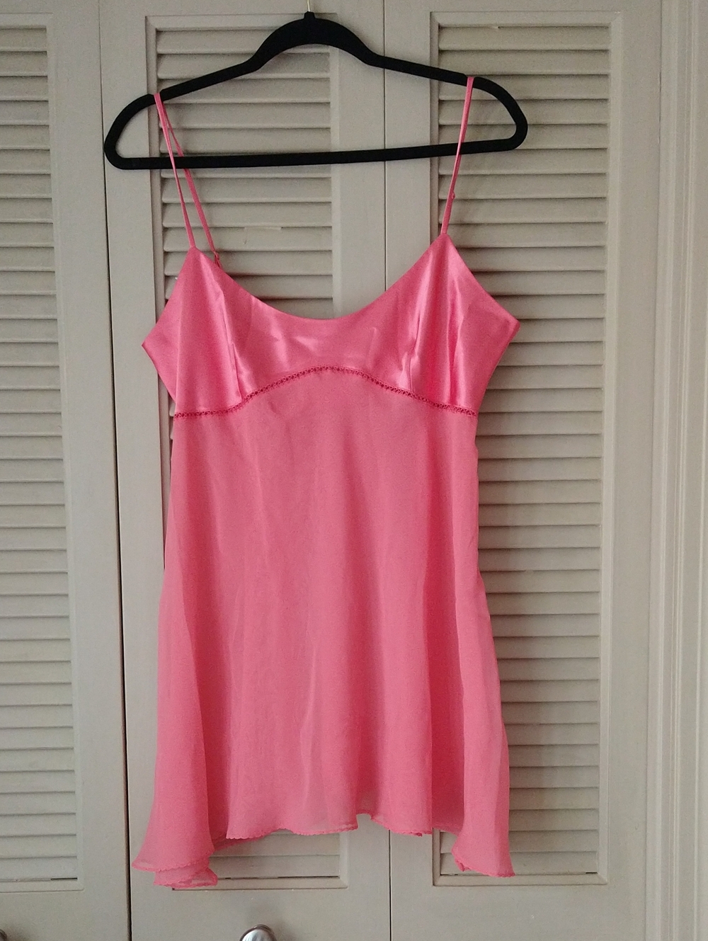 Victoria Secret Vitange Sweetheart -Peach Pink Chemises Slips @Size L